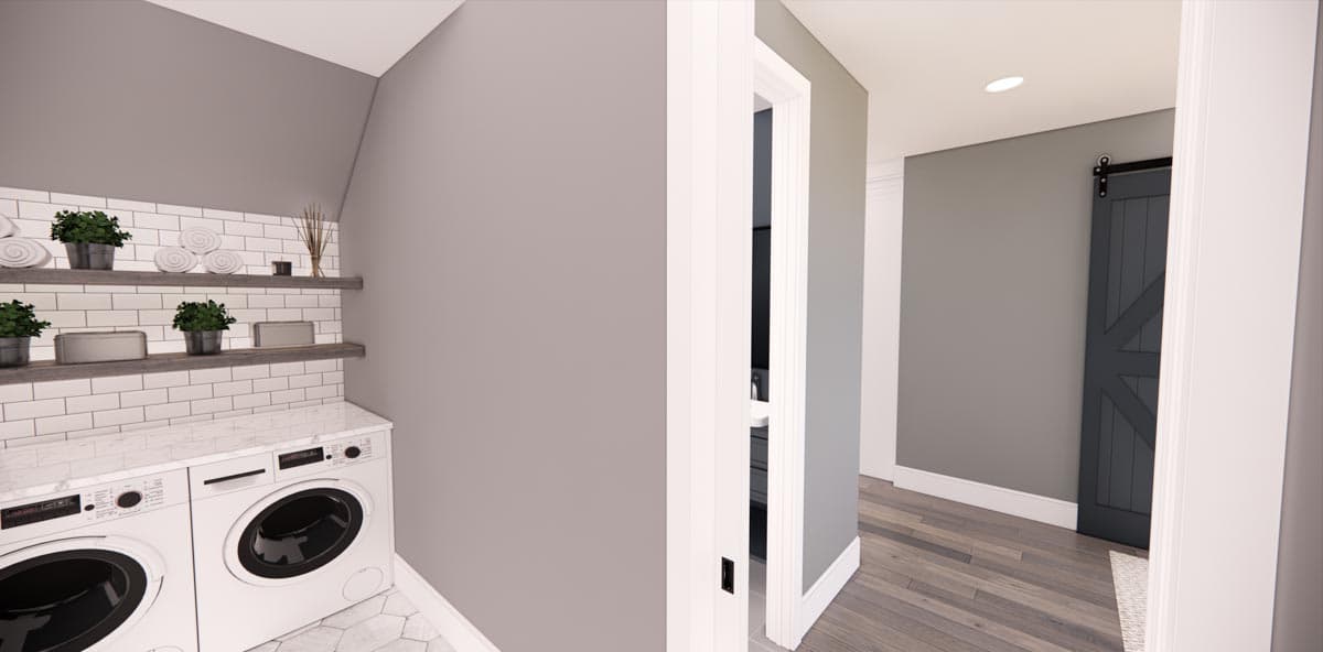 Plan 14739RK: Expanded Modern Farmhouse Cottage with Possible 4th Bedroom Upstairs - Image #36 - Country, Craftsman, Modern Farmhouse, New American