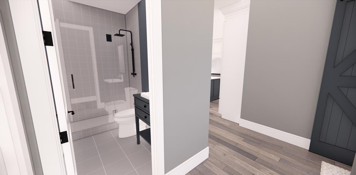 Plan 14739RK: Expanded Modern Farmhouse Cottage with Possible 4th Bedroom Upstairs - Image #37 - Country, Craftsman, Modern Farmhouse, New American