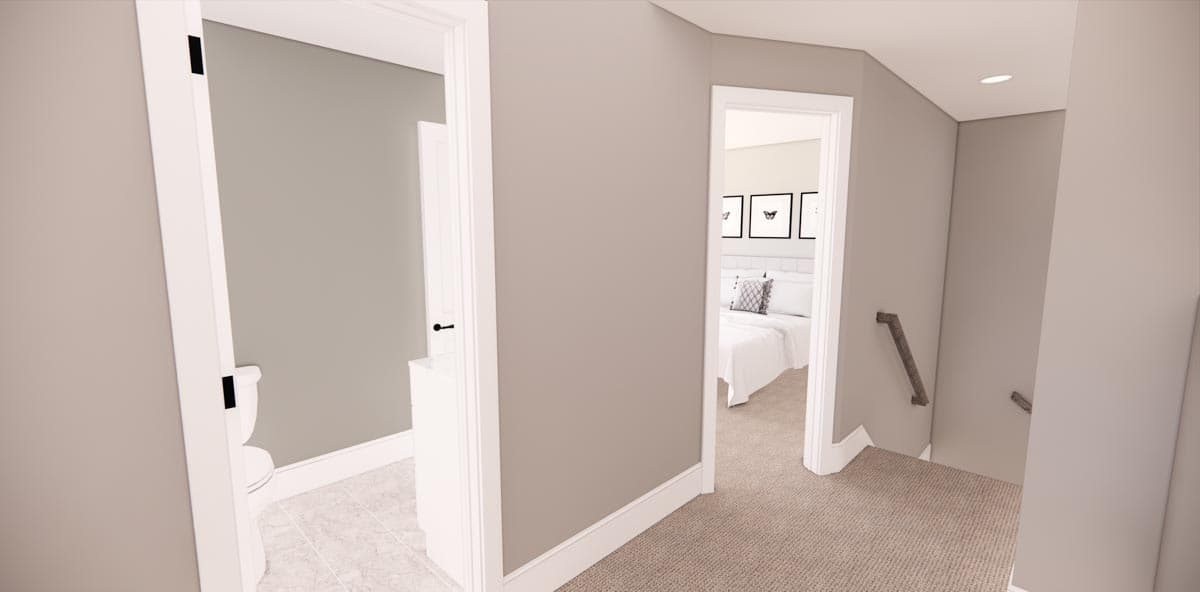 Plan 14739RK: Expanded Modern Farmhouse Cottage with Possible 4th Bedroom Upstairs - Image #40 - Country, Craftsman, Modern Farmhouse, New American