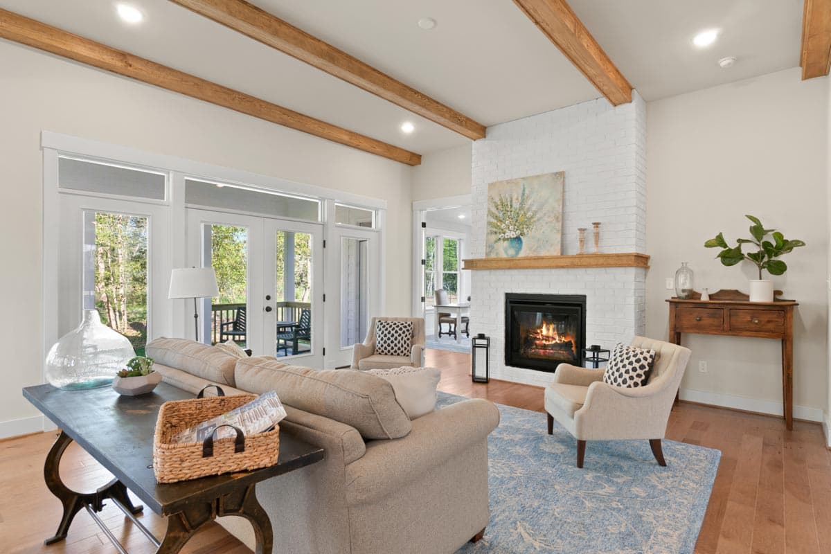Plan 14740RK: 4 Bedroom Modern Farmhouse with Pocket Office and 2 Covered Porches - 3135 Sq Ft - Image #7 - Country, Craftsman, Modern Farmhouse, New American
