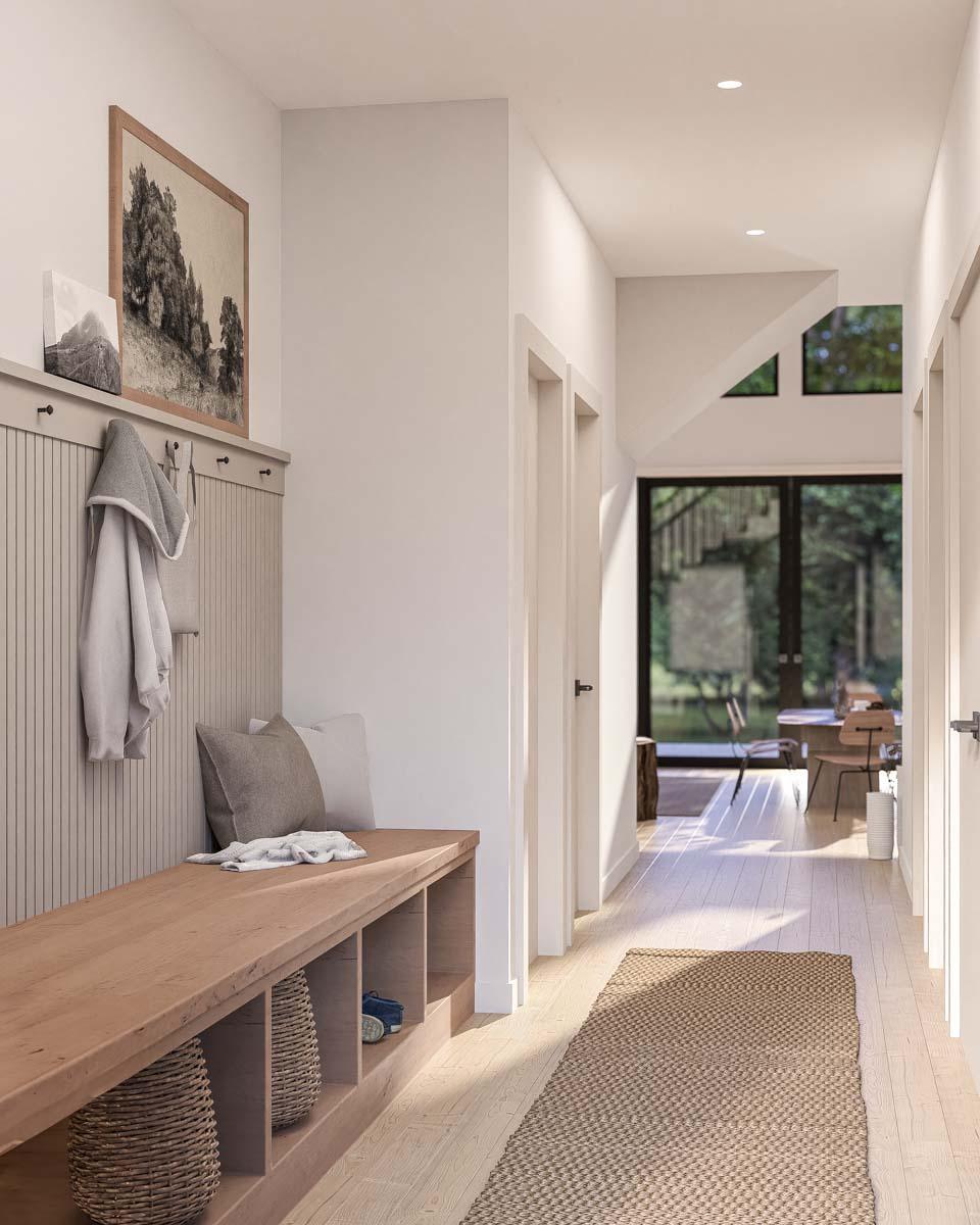 Plan 270046AF: 3-Bed Modern A-Frame with Ladder-Accessible 3rd Floor Loft - 2001 Sq Ft - Image #11 - A-Frame, Cabin, Contemporary, Mountain, Rustic, Vacation