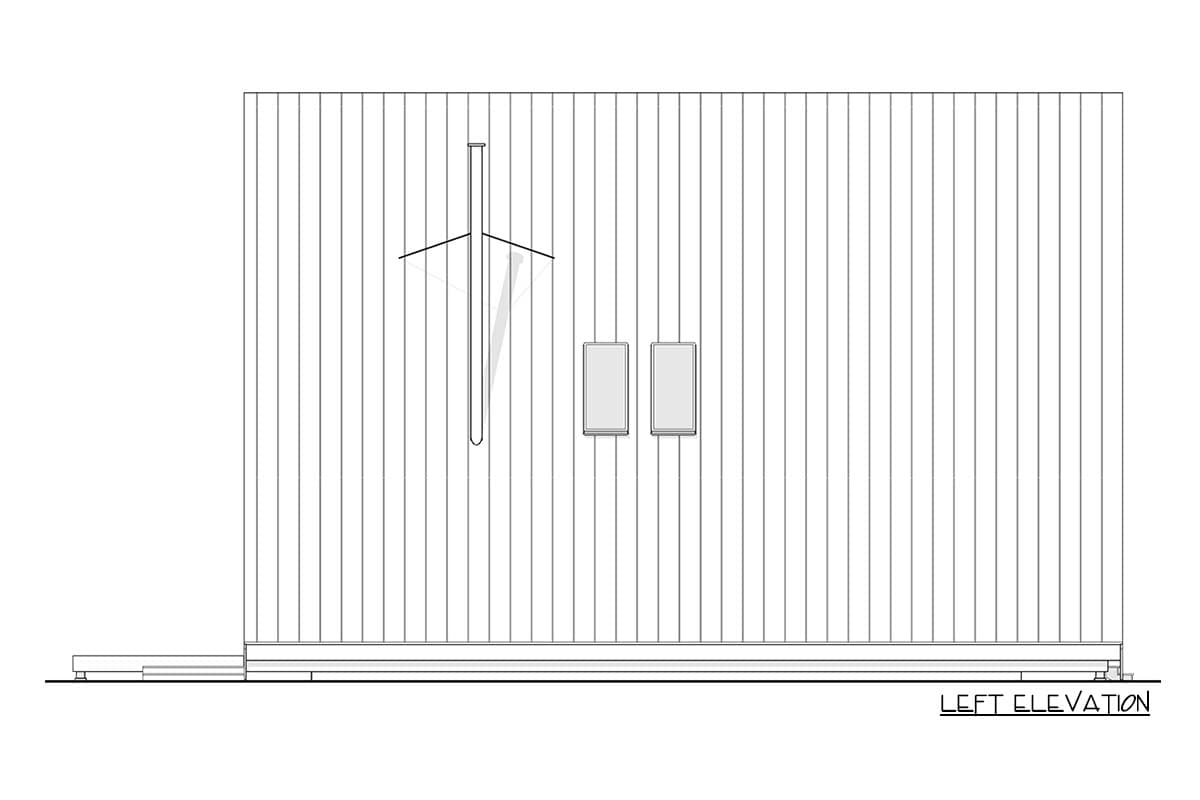 Plan 270047AF: Modern A-Frame with Ladder-Accessible Third Story Loft - 2025 Sq Ft - Image #8 - A-Frame, Cabin, Contemporary, Mountain, Rustic, Vacation