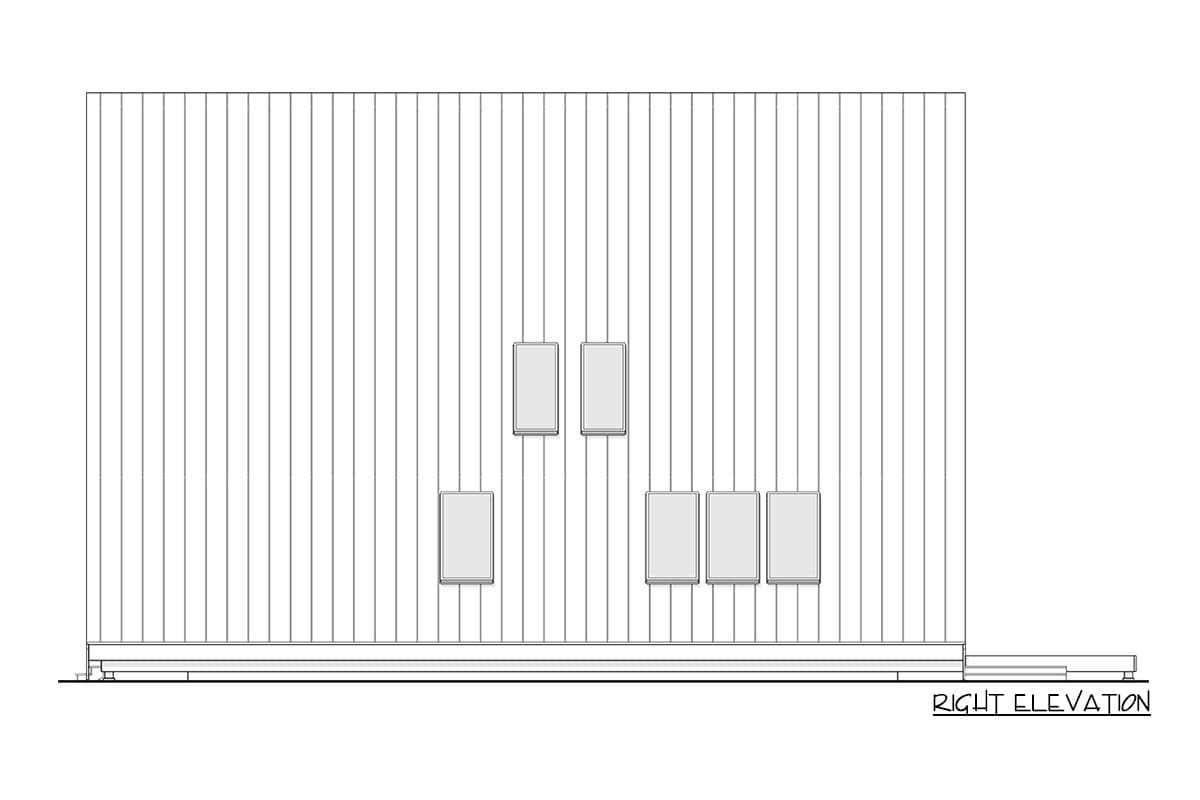 Plan 270047AF: Modern A-Frame with Ladder-Accessible Third Story Loft - 2025 Sq Ft - Image #10 - A-Frame, Cabin, Contemporary, Mountain, Rustic, Vacation