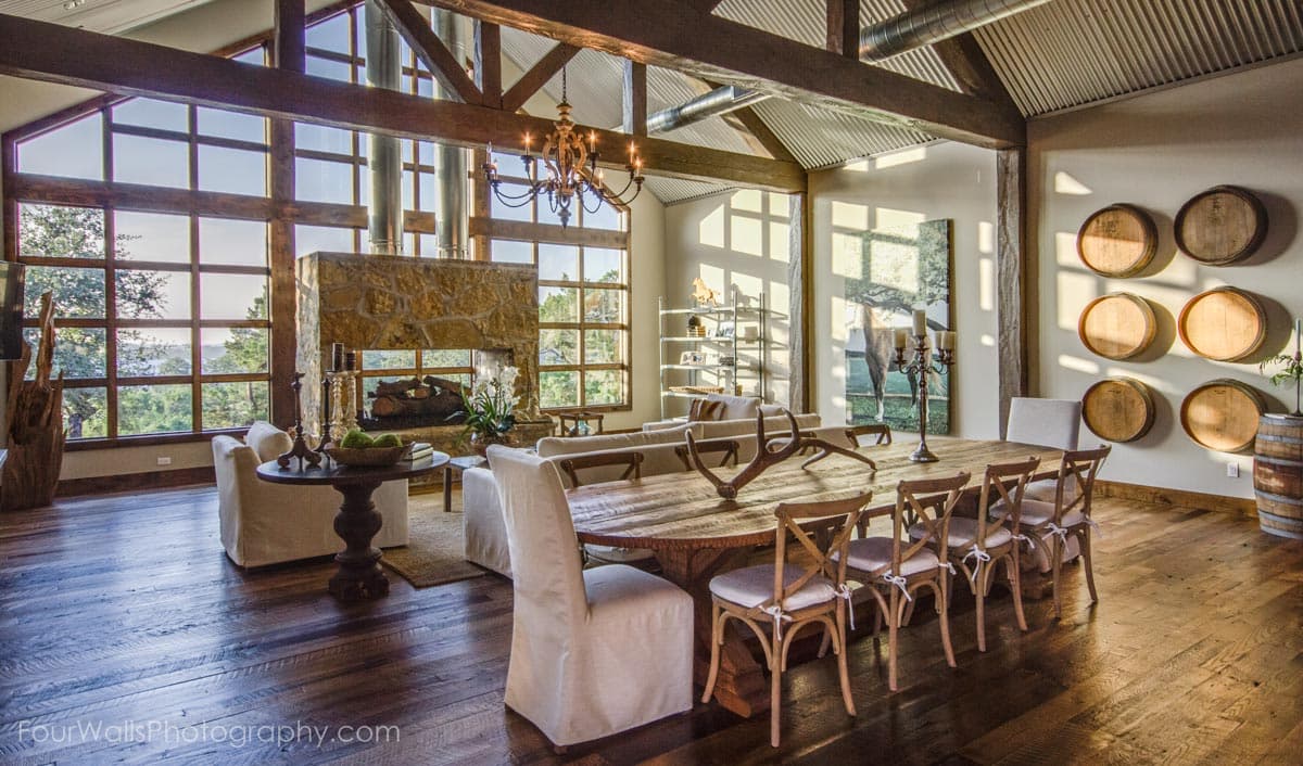 Plan 333001JHB: Barn-like House Plan with 2-Story Living Space and Master Suite with Private Courtyard - Image #8 - Barndominium, Contemporary, Country, Mountain, Rustic