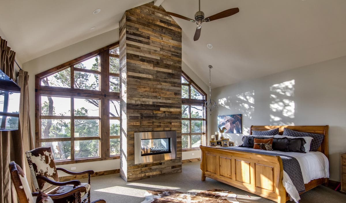 Plan 333001JHB: Barn-like House Plan with 2-Story Living Space and Master Suite with Private Courtyard - Image #13 - Barndominium, Contemporary, Country, Mountain, Rustic