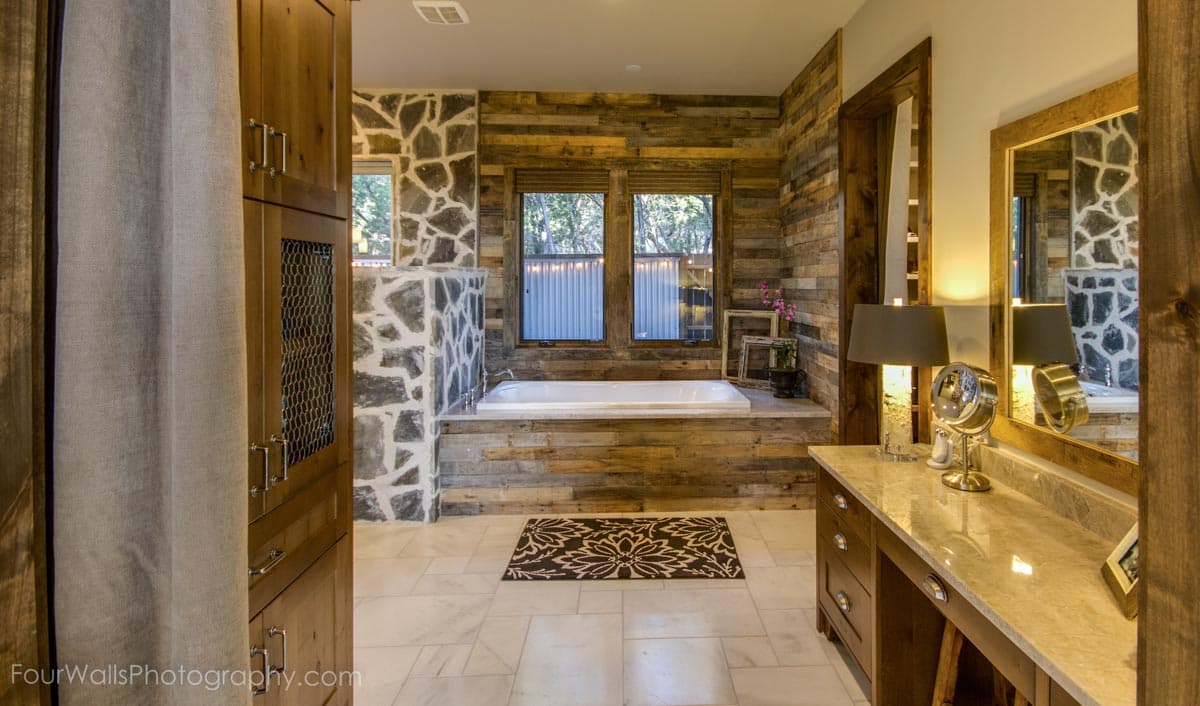 Plan 333001JHB: Barn-like House Plan with 2-Story Living Space and Master Suite with Private Courtyard - Image #14 - Barndominium, Contemporary, Country, Mountain, Rustic