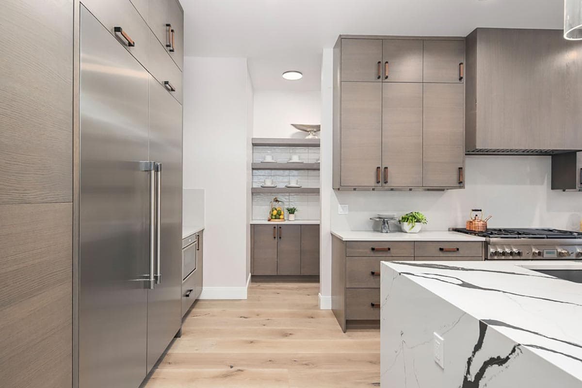 Plan 23913JD: Two-story Mid-Century Modern House Plan with Main-level Den and Guest Suite - Image #9 - Contemporary, Modern, Northwest