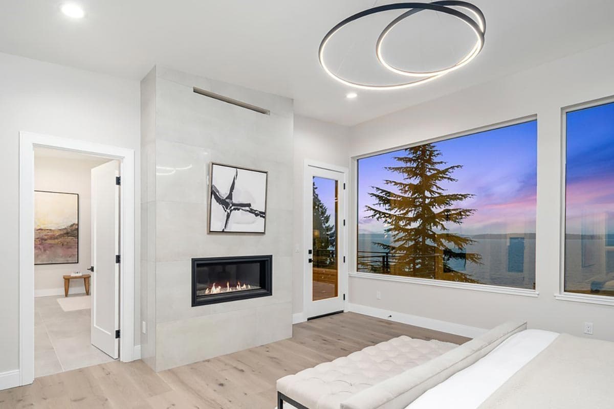 Plan 23913JD: Two-story Mid-Century Modern House Plan with Main-level Den and Guest Suite - Image #18 - Contemporary, Modern, Northwest