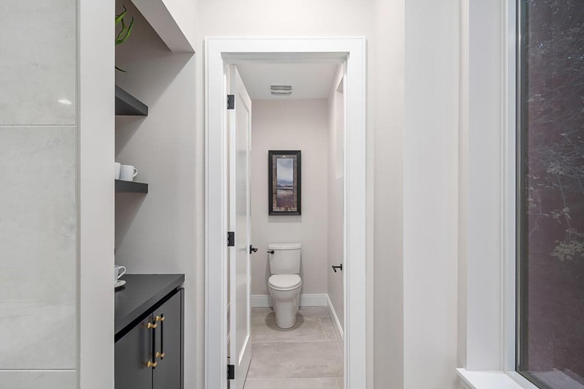 Plan 23913JD: Two-story Mid-Century Modern House Plan with Main-level Den and Guest Suite - Image #22 - Contemporary, Modern, Northwest