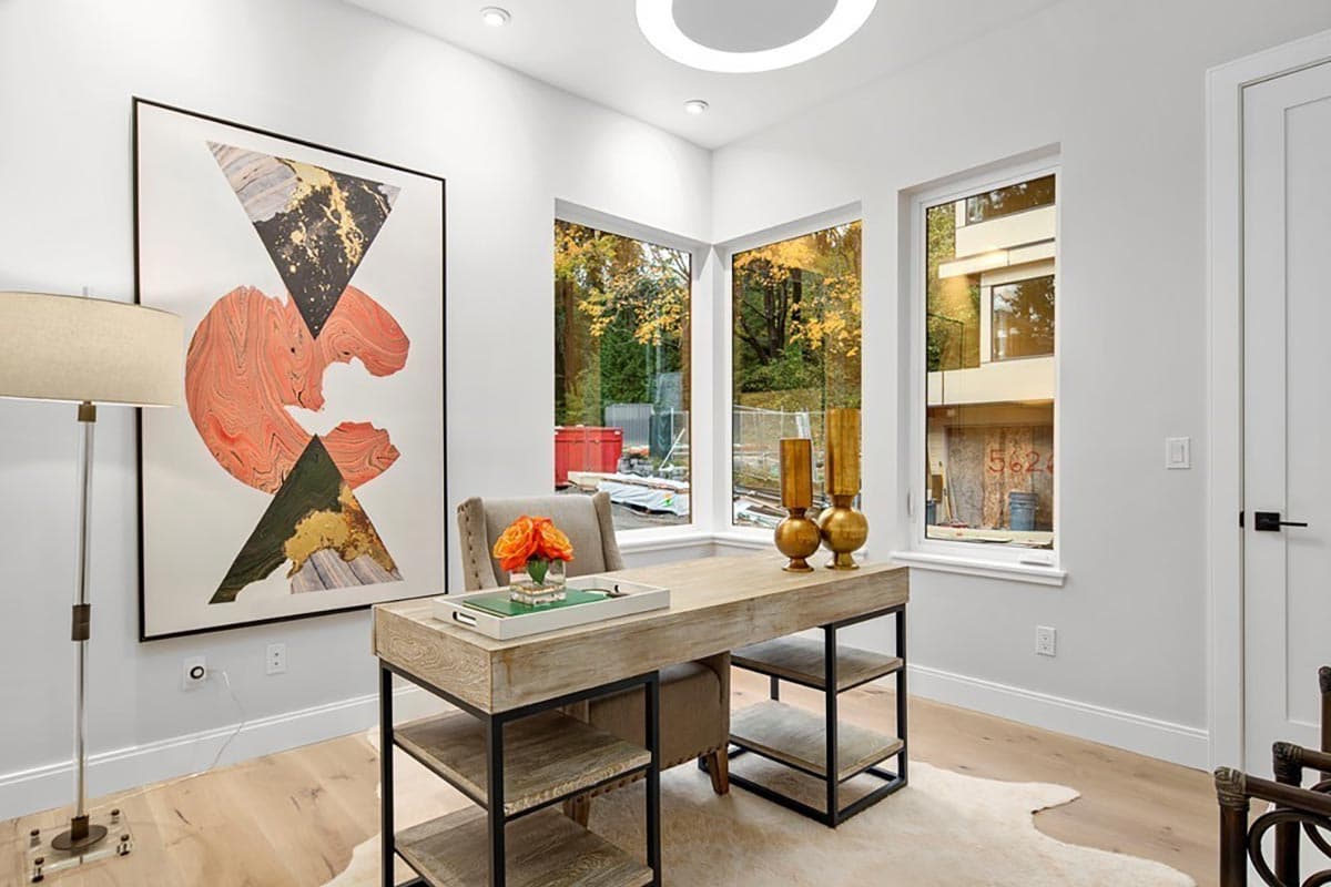 Plan 23913JD: Two-story Mid-Century Modern House Plan with Main-level Den and Guest Suite - Image #32 - Contemporary, Modern, Northwest