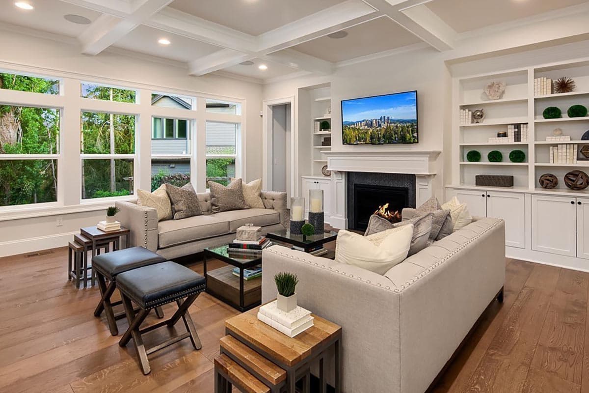 Plan 23914JD: Multi-Gabled 6-Bedroom Craftsman Home Plan on a Walkout Basement - Image #6 - Craftsman, New American, Northwest