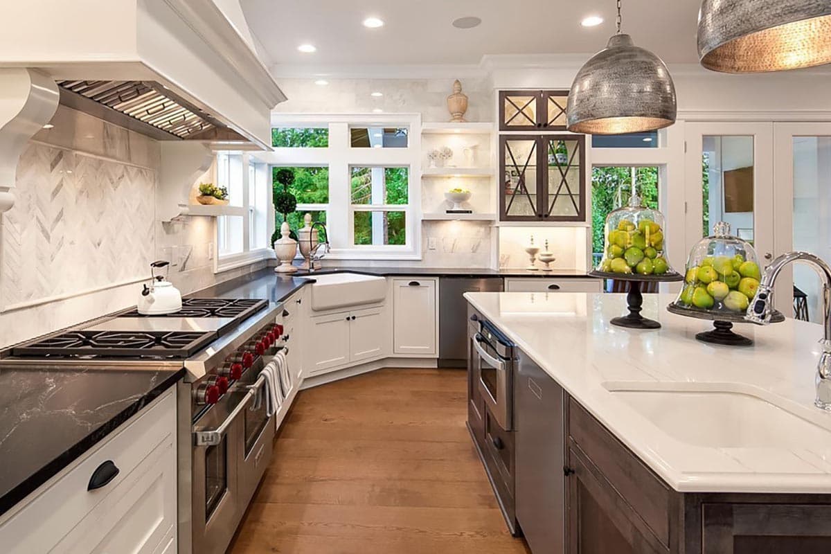 Plan 23914JD: Multi-Gabled 6-Bedroom Craftsman Home Plan on a Walkout Basement - Image #9 - Craftsman, New American, Northwest