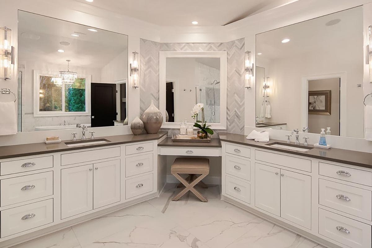 Plan 23914JD: Multi-Gabled 6-Bedroom Craftsman Home Plan on a Walkout Basement - Image #13 - Craftsman, New American, Northwest