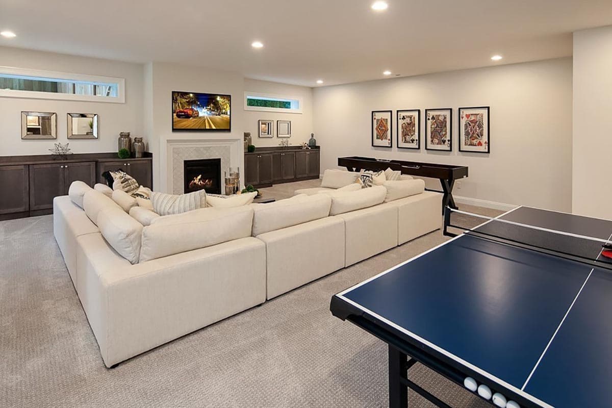 Plan 23914JD: Multi-Gabled 6-Bedroom Craftsman Home Plan on a Walkout Basement - Image #21 - Craftsman, New American, Northwest