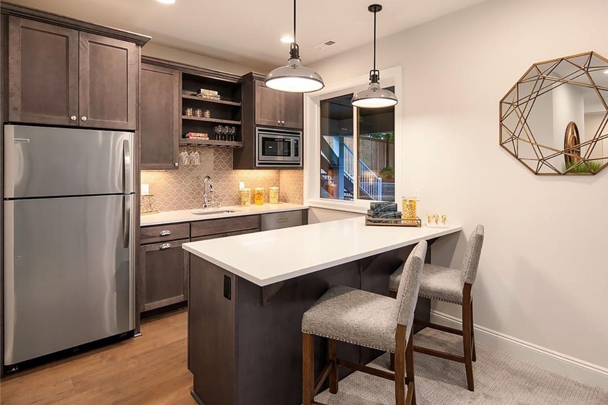 Plan 23914JD: Multi-Gabled 6-Bedroom Craftsman Home Plan on a Walkout Basement - Image #22 - Craftsman, New American, Northwest