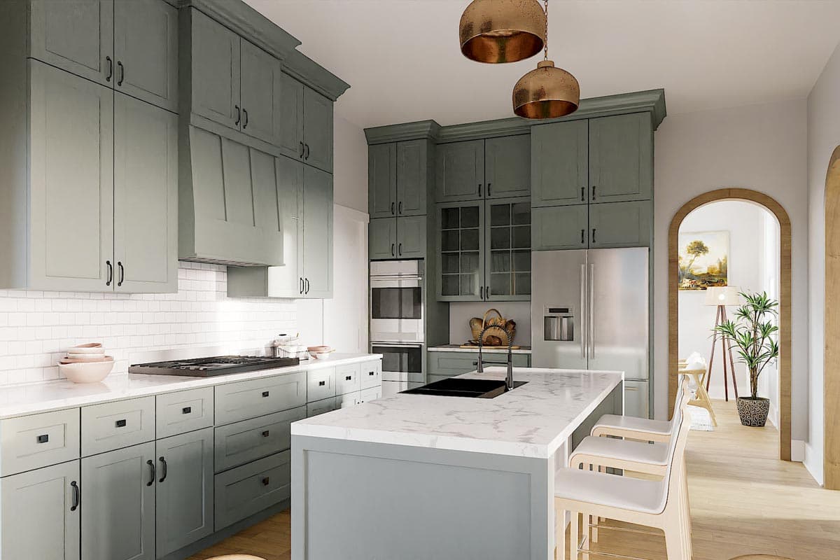 Plan 50200PH: Victorian Cottage Plan with Screened Porch and Library - Image #10 - Cottage, Country, Traditional, Victorian