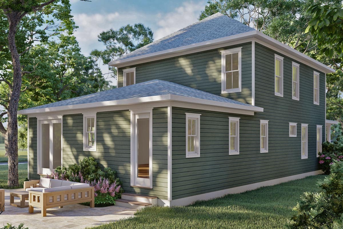 Plan 50204PH: Charming Traditional House Plan with Main-level Master Bedroom - Image #7 - Country, Traditional