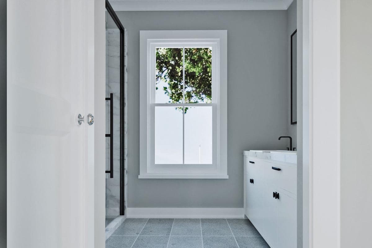 Plan 50211PH: Narrow Victorian Home Plan with Home Office - Image #17 - Country, Southern, Traditional, Victorian