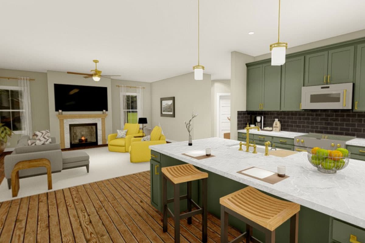 Plan 83616CRW: 4-Bed Modern Farmhouse Plan Under 3800 Sq Ft - Virtual Tour Cover Image - Country, Craftsman, Modern Farmhouse, New American