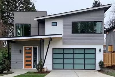 Contemporary Mid-Century Modern Home Plan with Walkout Basement