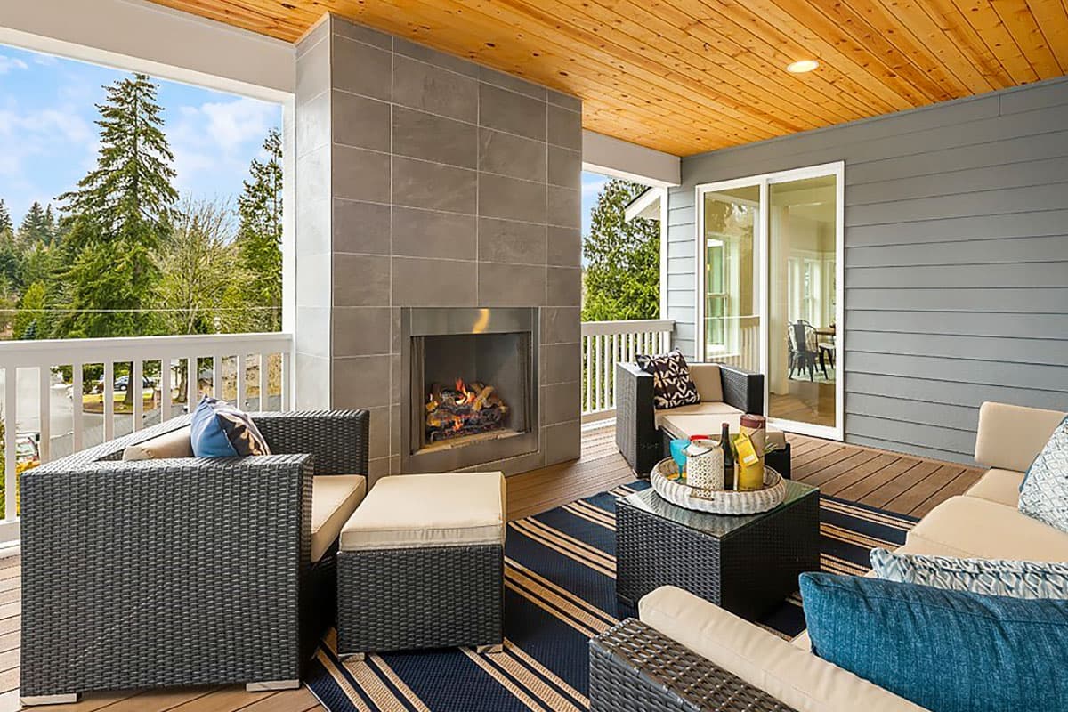 Plan 23921JD: 5-Bed House Plan with Large Covered Deck Behind the 2-Car Garage - Image #34 - Craftsman, New American, Northwest, Shingle, Traditional