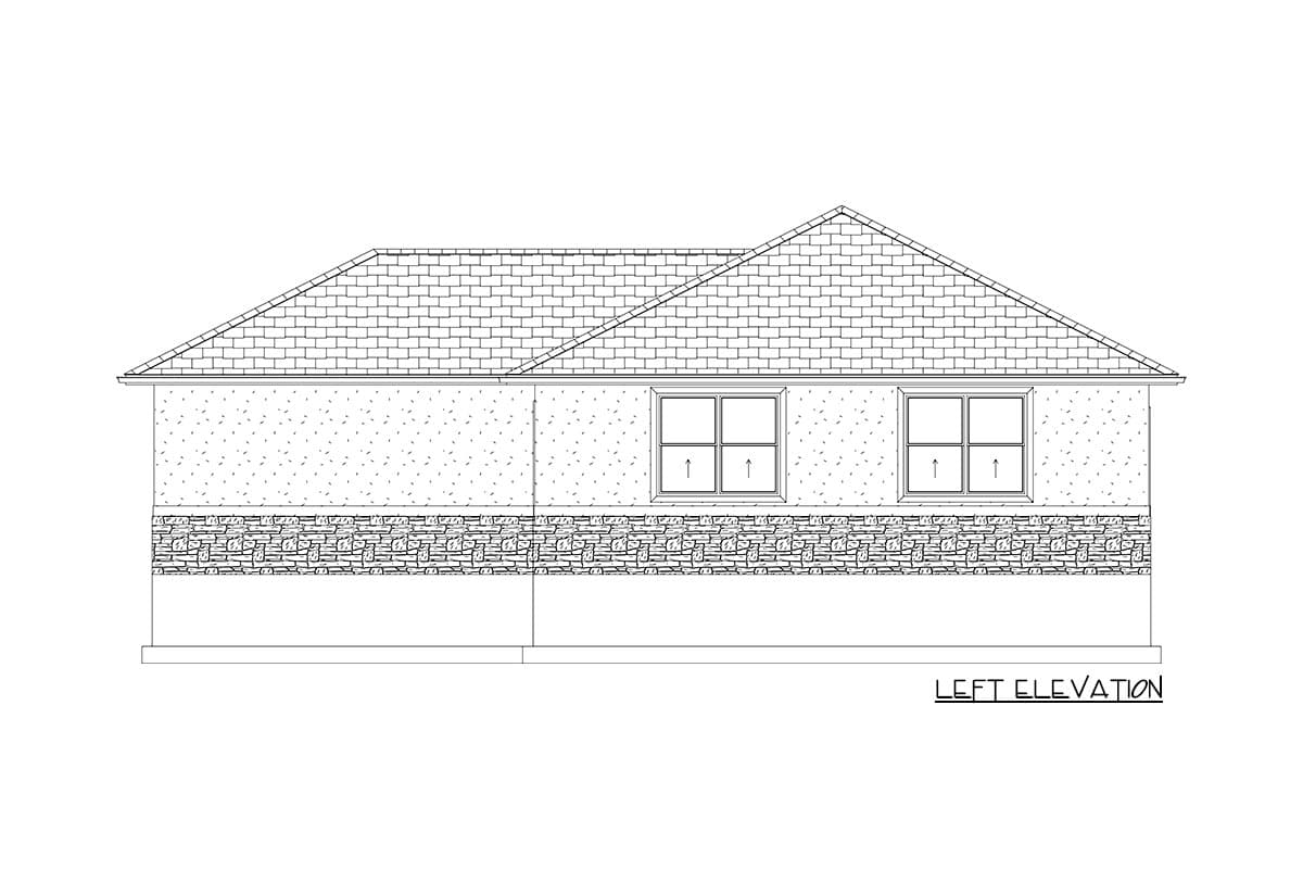 Plan 61267UT: Detached Drive-through Garage with Golf Simulator - Image #11 - Traditional