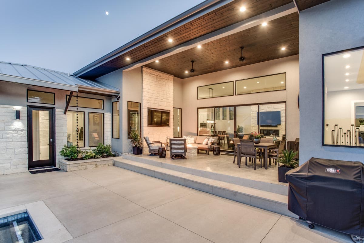 Plan 333002JHB: Neo-Prairie-Style House Plan with Outdoor Living - Image #13 - Contemporary, Modern, Prairie, Ranch