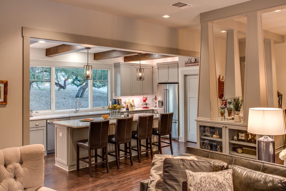 Plan 333004JHB: Hill Country Craftsman Plan with Drive-through Tandem Garage - 2497 Sq Ft - Image #10 - Craftsman, Hill Country, New American, Ranch