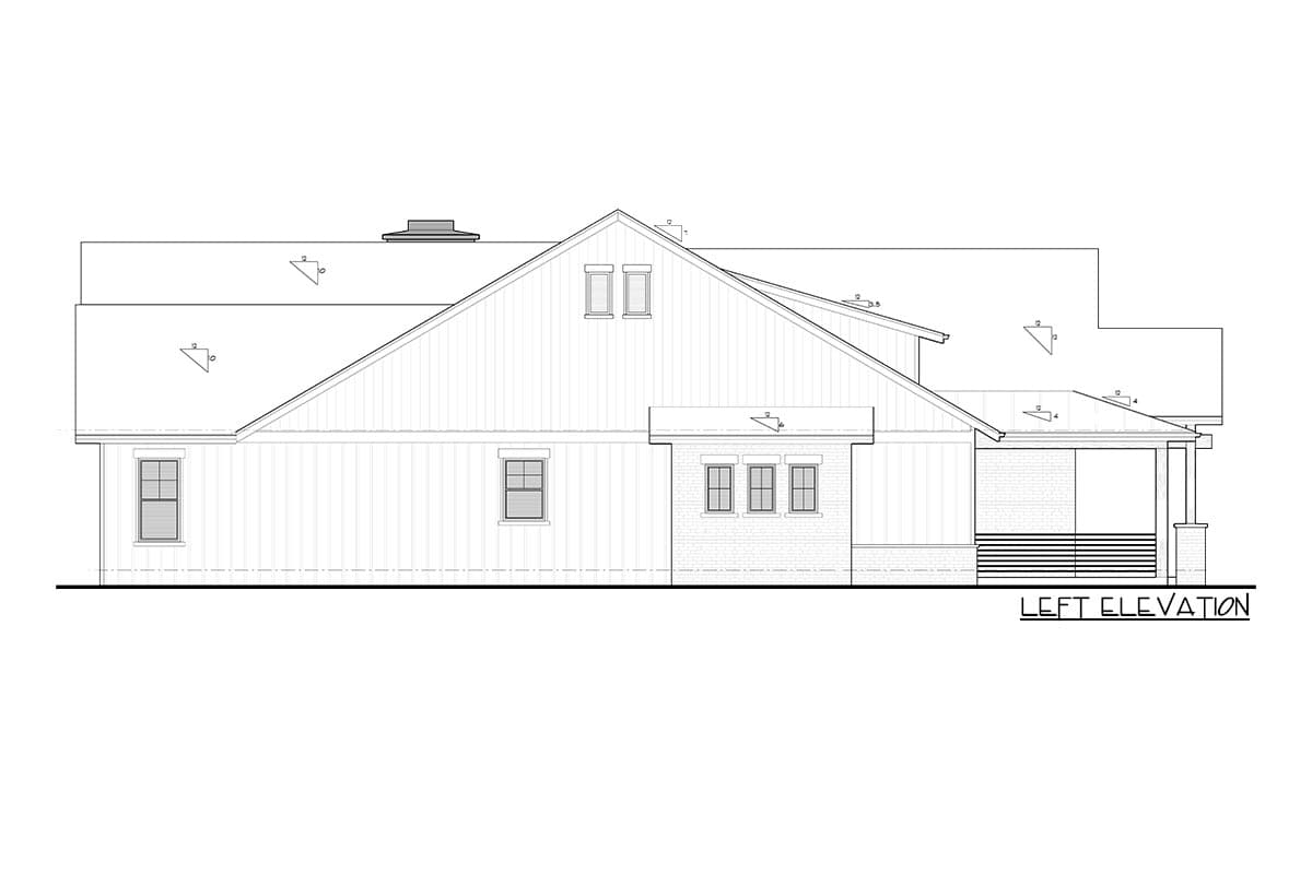 Plan 95125RW: Rustic Craftsman Home Plan with Vaulted Covered Patio - Image #15 - Cottage, Country, Craftsman, Mountain, New American, Northwest, Rustic