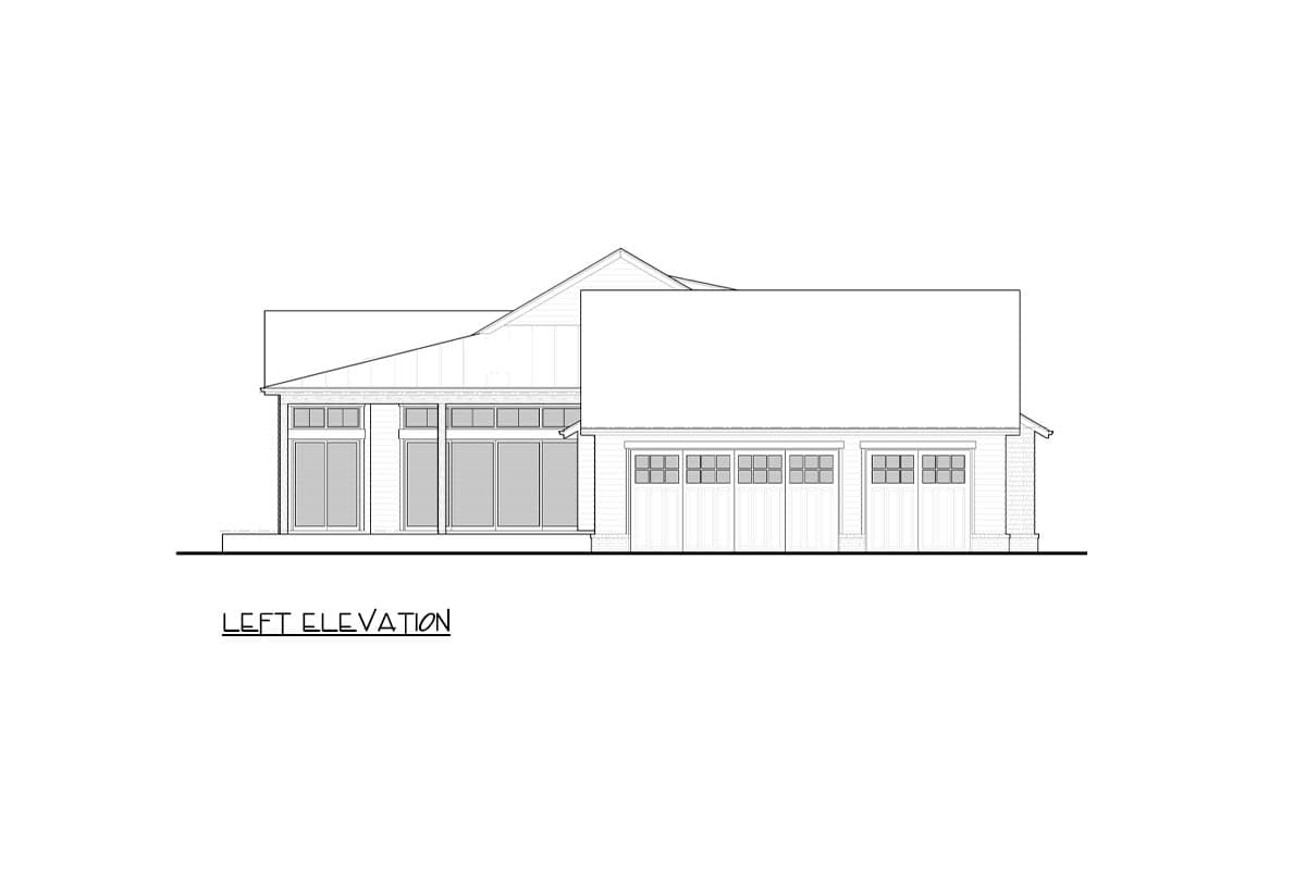 Plan 95130RW: Rustic Mountain Ranch Home Plan with L-Shaped Rear Covered Patio - 2105 Sq Ft - Image #22 - Country, Craftsman, Mountain, New American, Ranch, Rustic