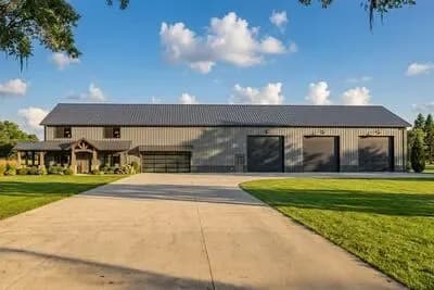 Shouse with Two-Story Great Room, a Car Show Room and a Home Office - 4491 Sq Ft