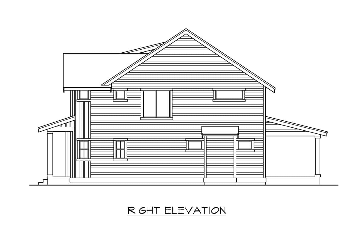 Plan 23925JD: Shingle House Plan Immense Curb Appeal with 4 of 5 Bedrooms Upstairs - Image #28 - Country, Northwest, Shingle