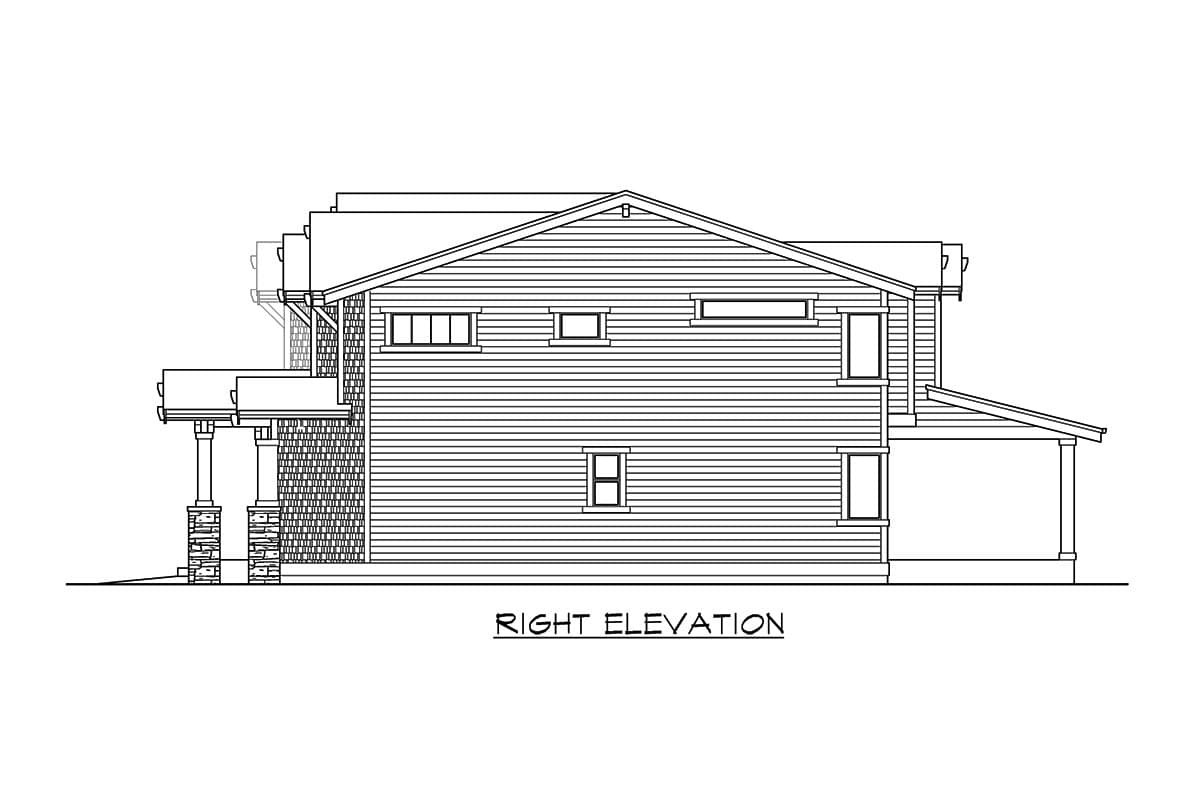 Plan 23926JD: Dreamy Multi-gabled Craftsman Home Plan with 2-Story Great Room - Image #41 - Contemporary, Country, Craftsman, Modern Farmhouse, New American, Northwest