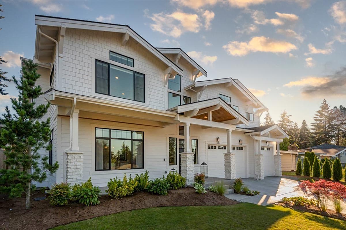 Plan 23926JD: Dreamy Multi-gabled Craftsman Home Plan with 2-Story Great Room - Image #4 - Contemporary, Country, Craftsman, Modern Farmhouse, New American, Northwest