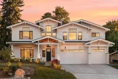 Dreamy Multi-gabled Craftsman Home Plan with 2-Story Great Room