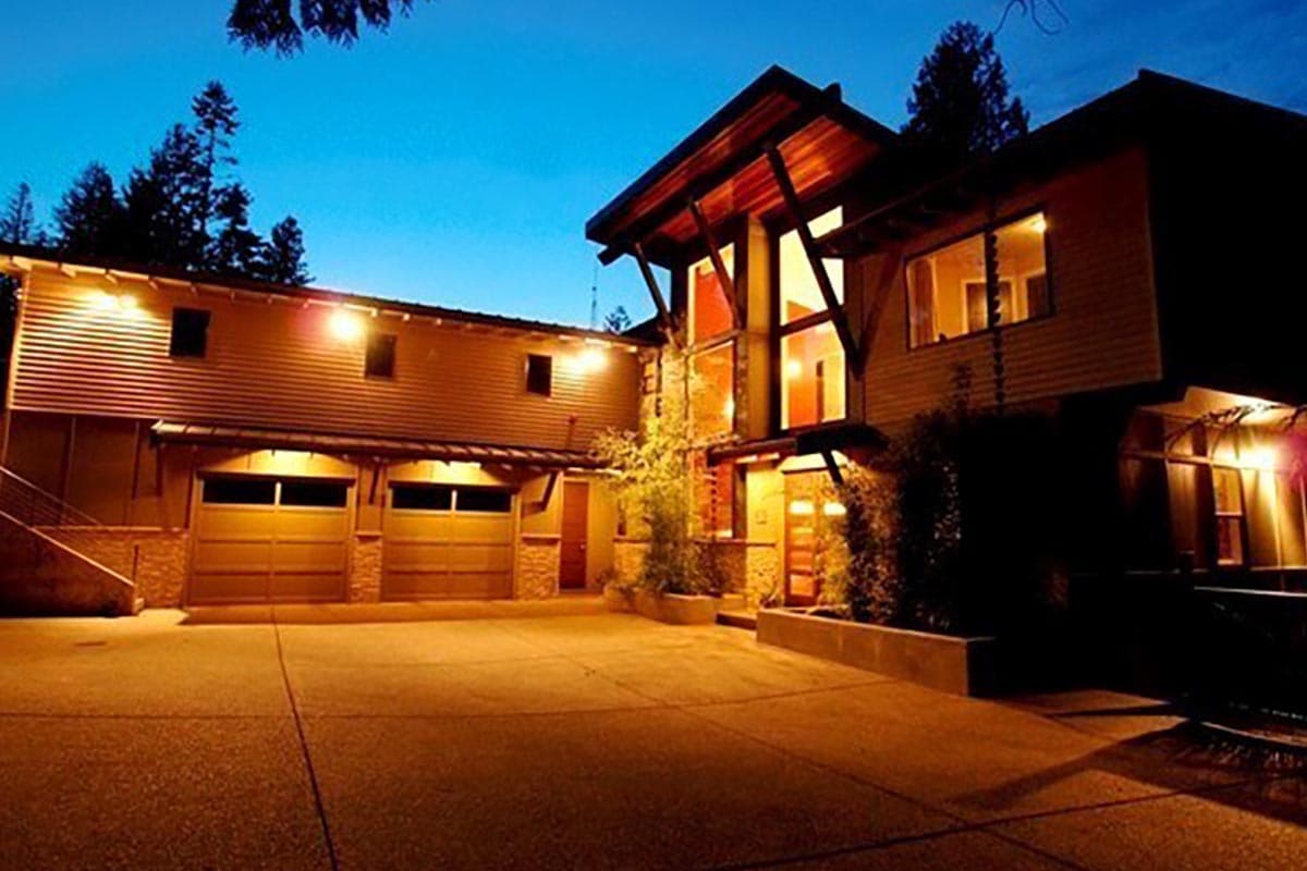 Plan 23929JD: Modern Northwest Home Plan with Stacked 4-Car Garage and Shop - Image #5 - Mid Century Modern, Modern, Northwest, Prairie