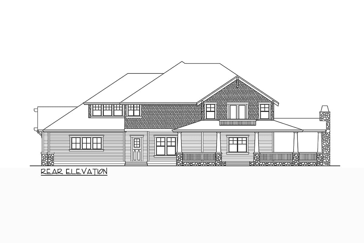Plan 23930JD: 3-Bed Craftsman House Plan with Cigar / Wine Room - Architectural Designs - Image #36 - Craftsman, Northwest