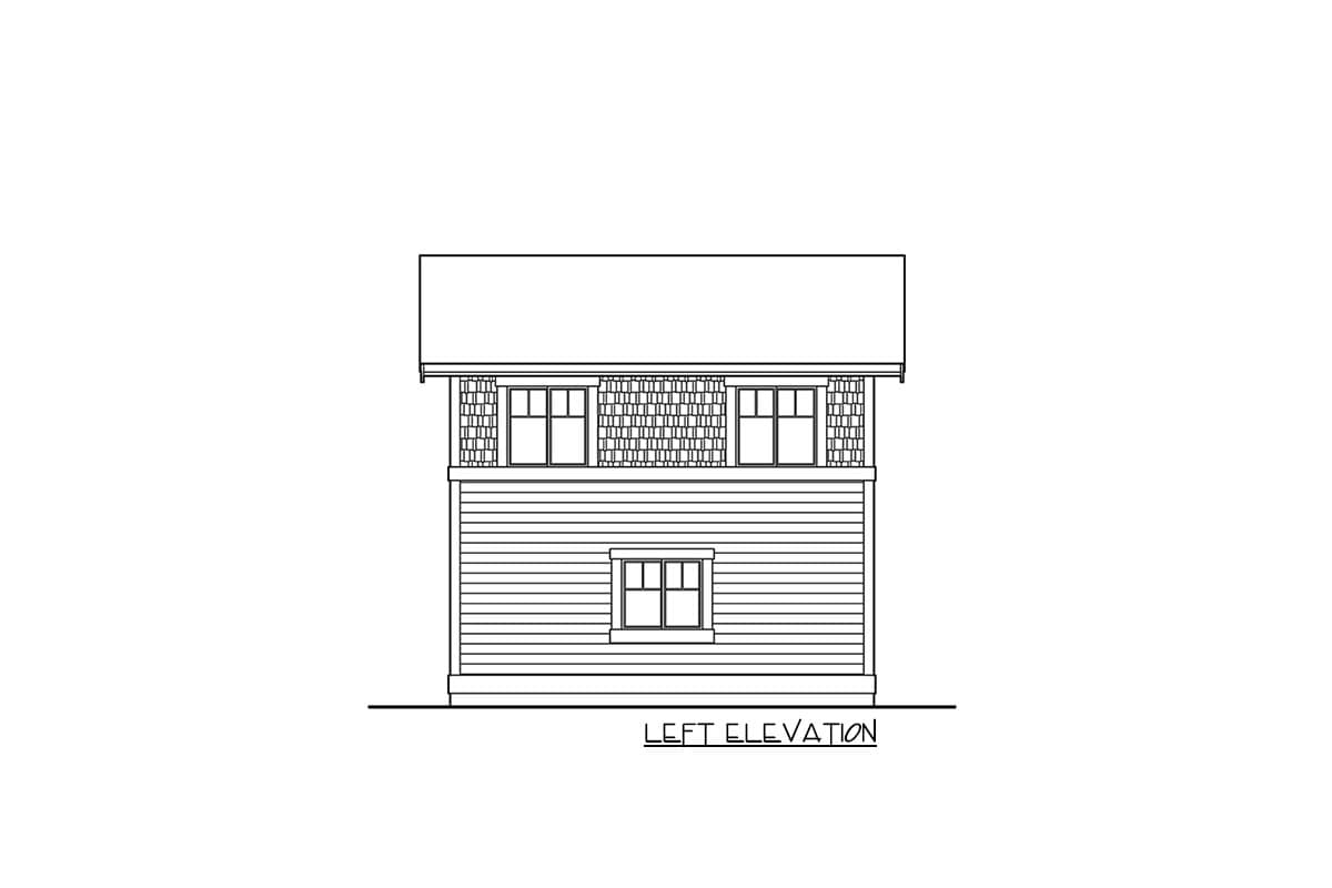 Plan 23932JD: Northwest Craftsman with Detached Carriage House - Architectural Designs - Image #44 - Craftsman, New American, Northwest, Shingle