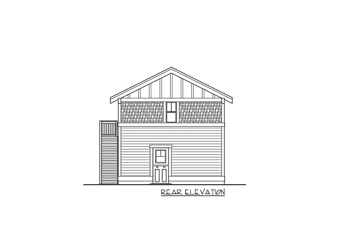 Plan 23932JD: Northwest Craftsman with Detached Carriage House - Architectural Designs - Image #45 - Craftsman, New American, Northwest, Shingle