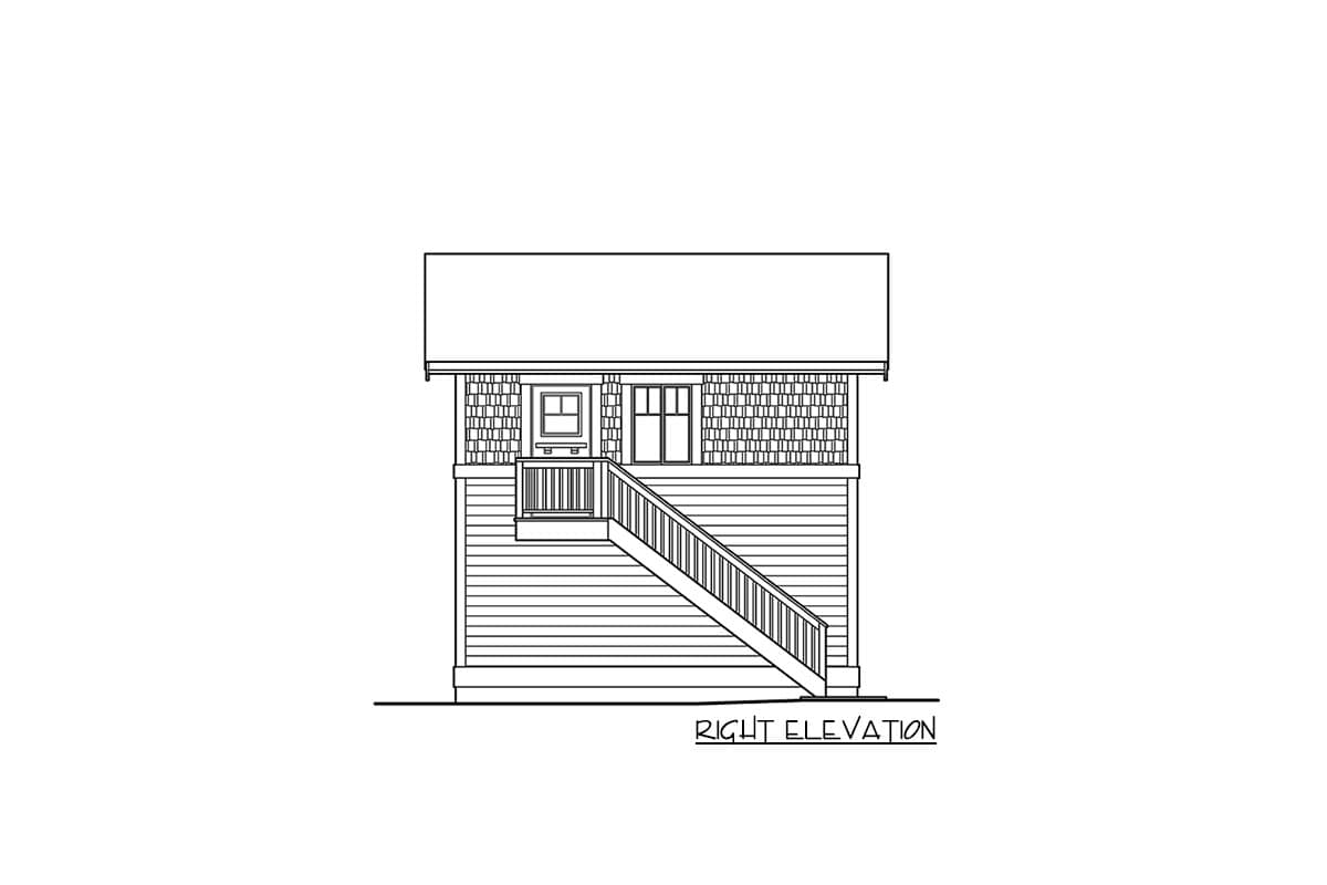 Plan 23932JD: Northwest Craftsman with Detached Carriage House - Architectural Designs - Image #46 - Craftsman, New American, Northwest, Shingle