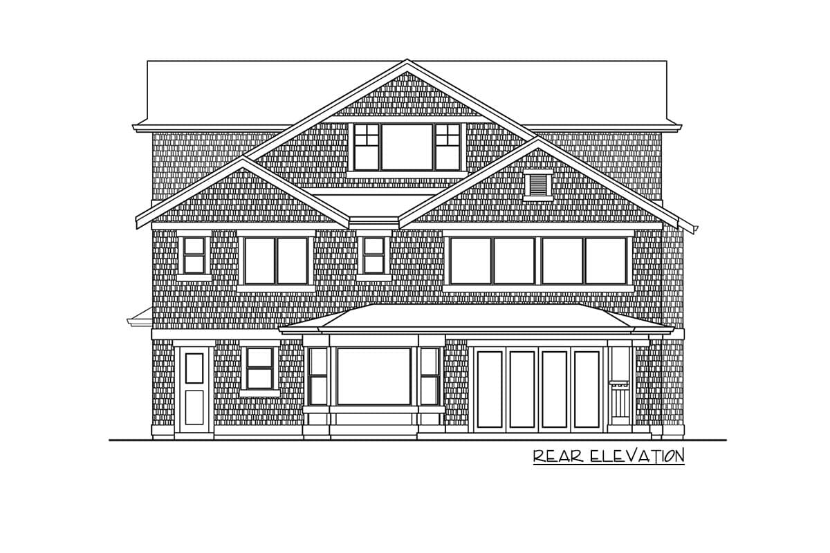 Plan 23932JD: Northwest Craftsman with Detached Carriage House - Architectural Designs - Image #41 - Craftsman, New American, Northwest, Shingle