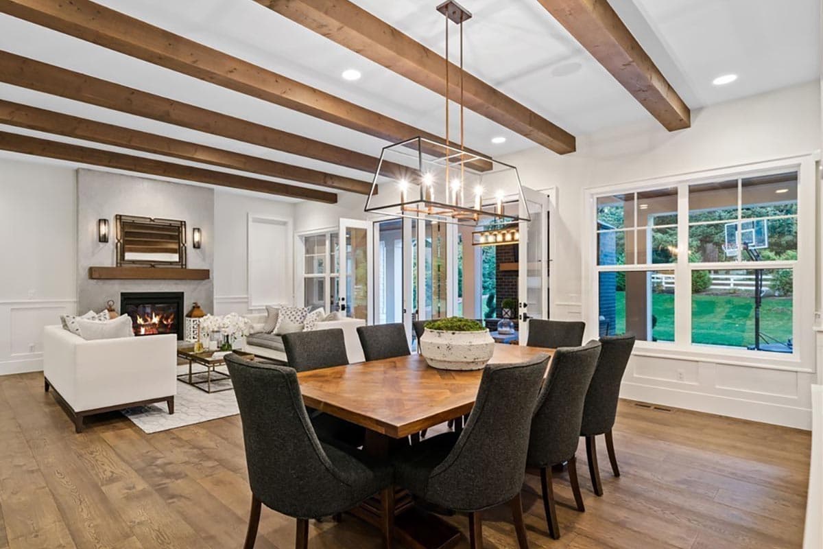 Plan 23936JD: Grand New American House Plan with 4-Car Angled Garage - Image #14 - Country, Craftsman, New American