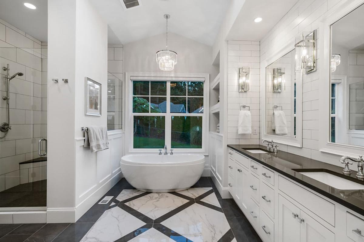 Plan 23936JD: Grand New American House Plan with 4-Car Angled Garage - Image #23 - Country, Craftsman, New American