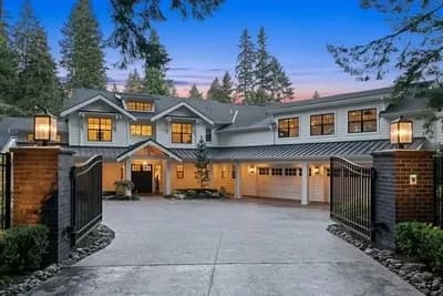 Grand New American House Plan with 4-Car Angled Garage