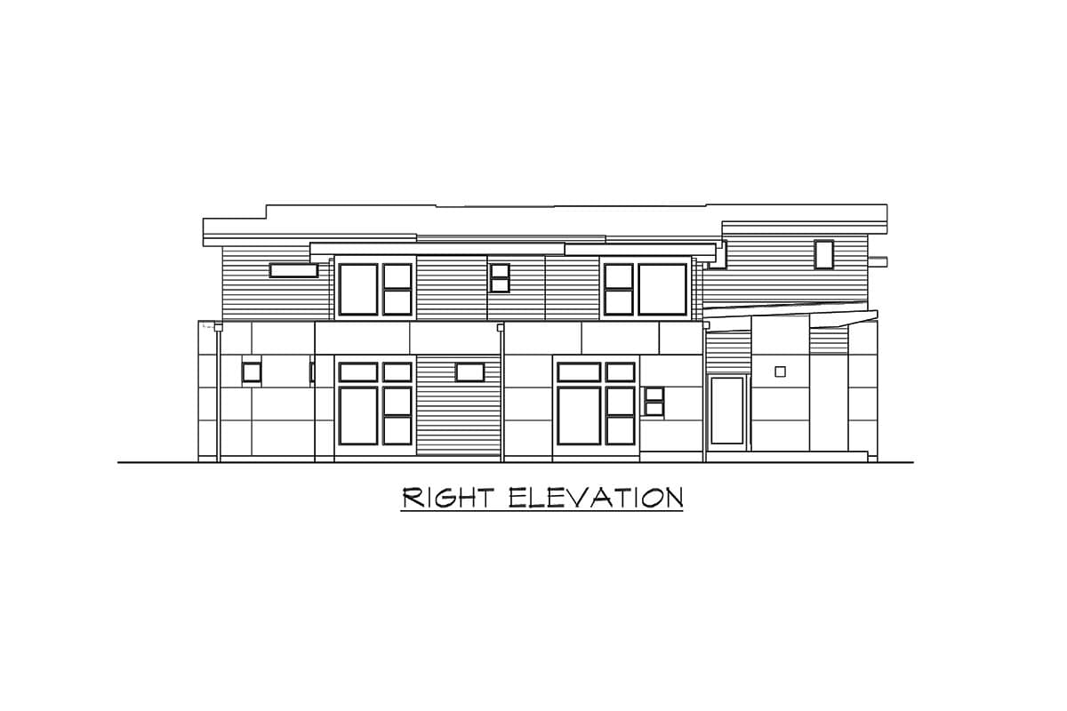 Plan 23937JD: Window-filled Luxury Mid-century Modern House Plan with In-law Suite - Image #36 - Contemporary, Mid Century Modern, Modern, Northwest