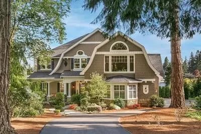 Newport-style House Plan with 5 Bedrooms, a Circular Stair and Lots of Outdoor Living Space