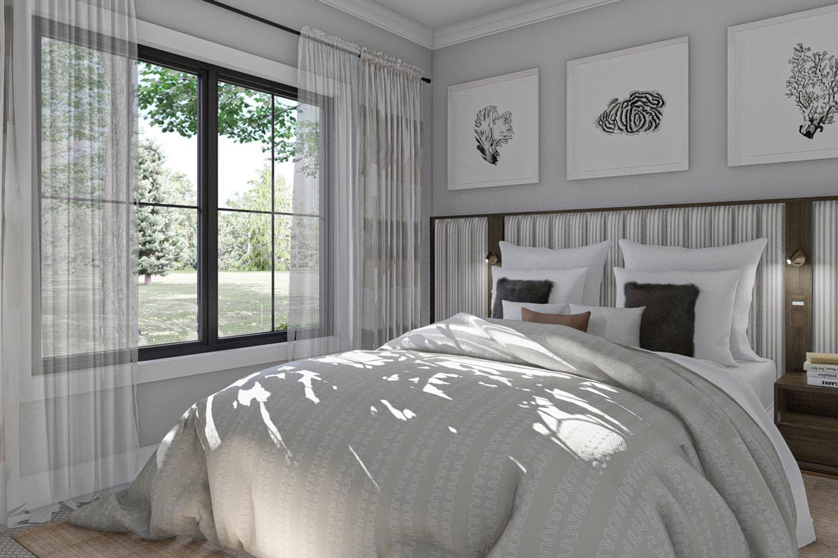 Plan 623069DJ: 1-Bed Casita or ADU under 800 Square Feet - Image #9 - Cottage, Country, Traditional