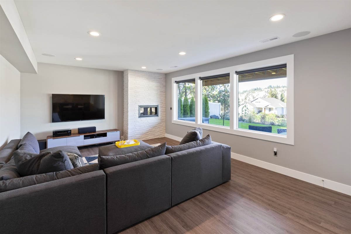 Plan 267002SPK: Modern 2-Story Home Plan with Basement - Image #4 - Modern, Northwest, Prairie