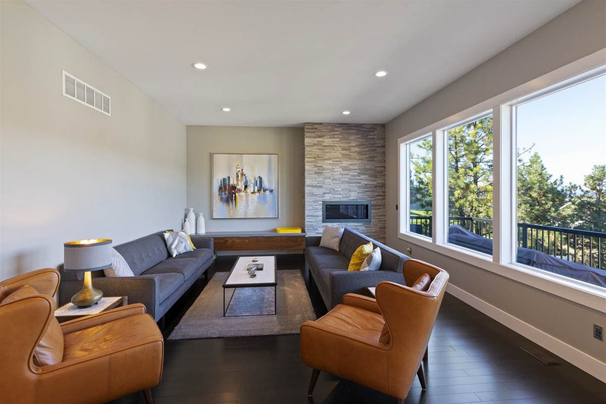 Plan 267002SPK: Modern 2-Story Home Plan with Basement - Image #5 - Modern, Northwest, Prairie