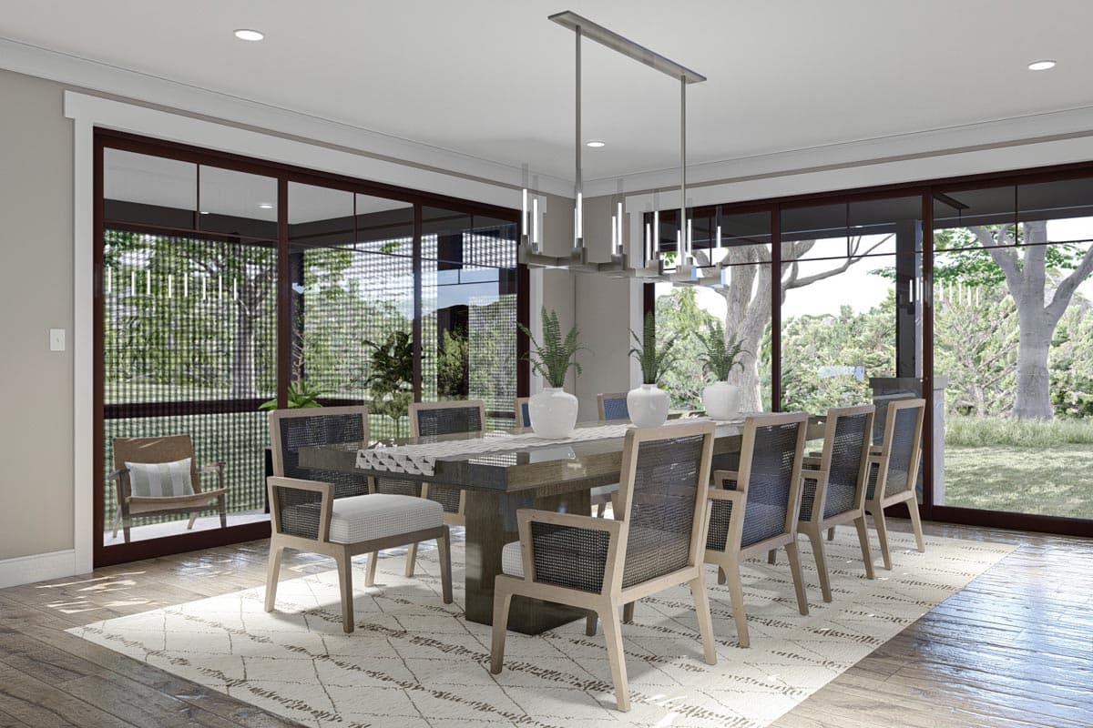 Plan 623070DJ: Handsome Barndominium-Style House Plan with Large 3-Car Garage - Image #12 - Barndominium, Country, Craftsman, Modern Farmhouse, Rustic